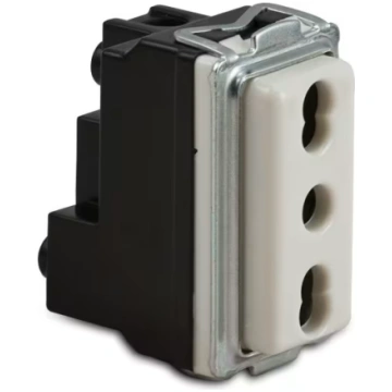 PRESA BIVALENTE (Serie 16000) 2P+TERRA 16A 250V AC