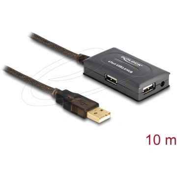 Delock USB 2.0 Extension Cable 10 m active with 4