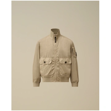 U16 Chrome-R Lens Bomber Jacket