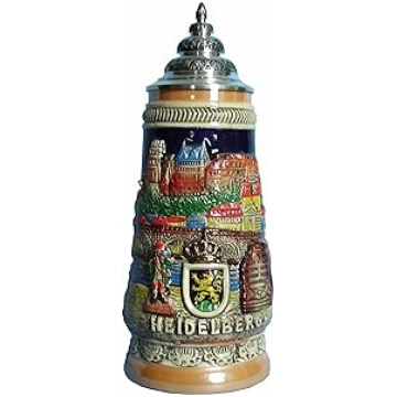 Bierkrug Heidelberg Reliefseidel 0,5 litri Biersei