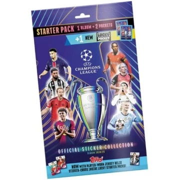 TOPPS CHAMPION LEAGUE STICKERS 2024/25 STARTER PAC