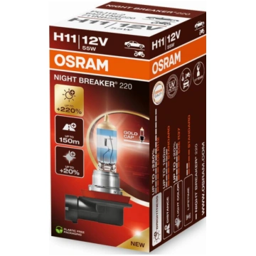 OSRAM 64211NB220 - H11 AUTOLAMPA 55W 12V NIGHT BRE