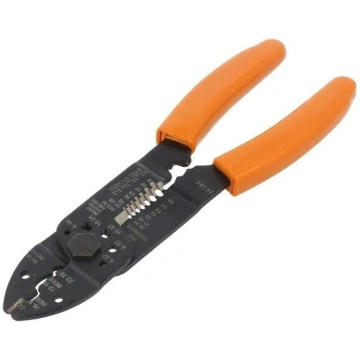 Tool: multifunction wire stripper and crimp tool;