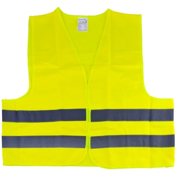 JBM Brīdinājuma veste dzeltena ar atstarojošiem el