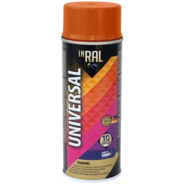 Emalja aerosols Inral Universal 400ml RAL2004 oran