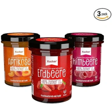 Xucker marmelādes un augļu pastas komplekts, 3 gar