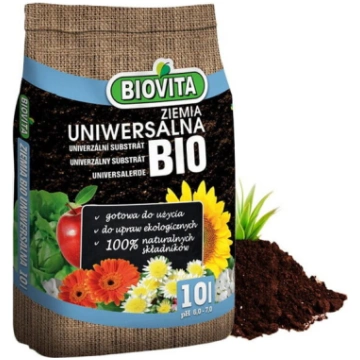Universāla augsne augu ziediem BIO natural 10L