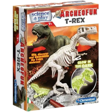 Clementoni, Science & Play, Archeofun T-Rex, Puzzl