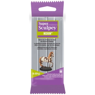 Super Sculpey vidēji cietā plastilīna maisījums, 1