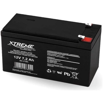Svina akumulators Xtreme 7.2Ah 12V