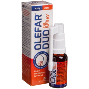 OLEFAR DUO OIL SPRAY, aerosols, 20 ml Solepharm Ph