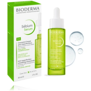 Bioderma Sébium Serum ādas nepilnības un novecošan