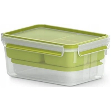 Emsa CLIP GO Lunchbox XL lunch box (green/transpar