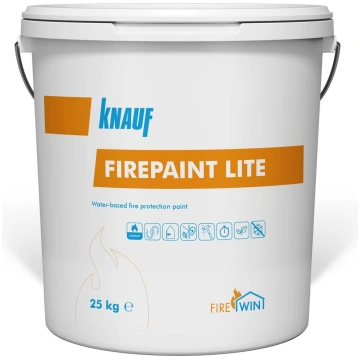 KNAUF FIREWIN Ugunsdroša krāsa tēraudam