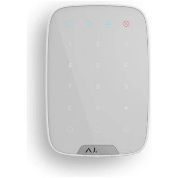AJAX-38249 - KeyPad (Balts) AJAX Bezvadu Jeweller 