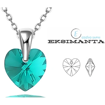 Kaklarota ar Swarovski Elementu Eksimanta.lv