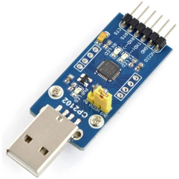 USB-UART converter CP2102, USB plug, Waveshare 110
