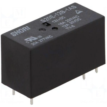 Relay: electromagnetic | SPST-NO | Ucoil: 12VDC | 