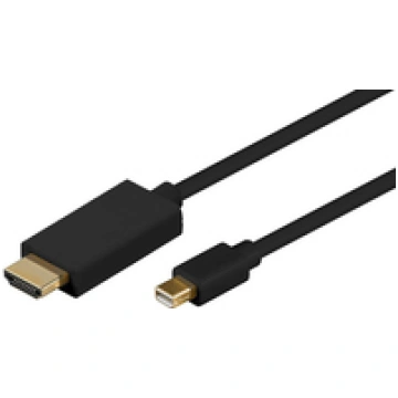 MicroConnect Mini DP v1.2-HDMI M-M 2m incl. audio 