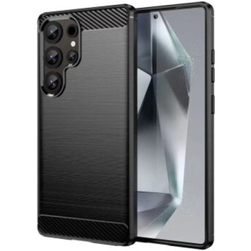 Carbon Case for Samsung Galaxy S23 Ultra black Top