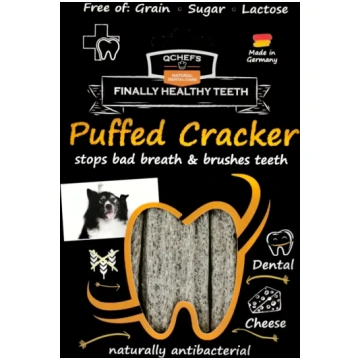 QCHEFS Kārums suņiem Puffed Cracker 75 gr. Gift id