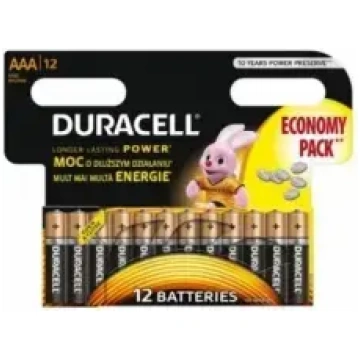 Duracell AAA MN2400 Alkaline LR03 1.5V Batteries (