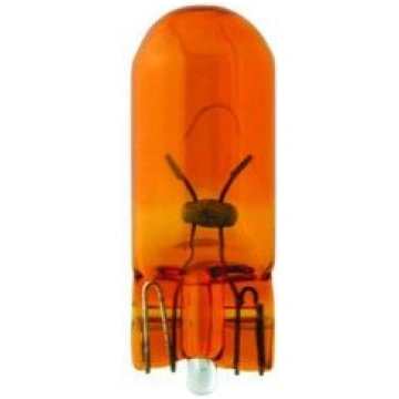 Spuldze PHILIPS 12V 5W W2.1x9.5d cokols, dzeltena 
