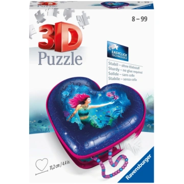 Ravensburger 3D mīklu sirds kastes sirēnas » Spēļu