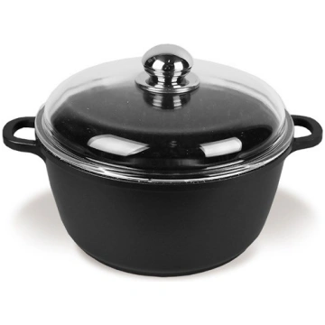 Maestro MR-4628C katls ar vāku 28 cm 5,8 l melns