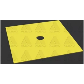 Sakret Manžete sienai SWP-80 100x100 35/8 ar gum.g