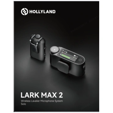 Hollyland LARK MAX 2 Solo Mikrofons 6976068117209