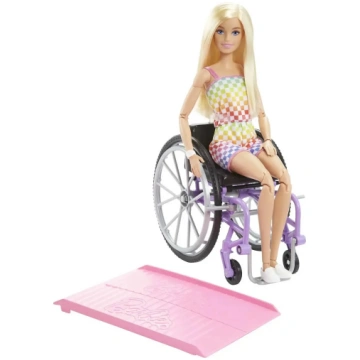 Barbie - Fashionistas Doll #194 With Wheelchair & 
