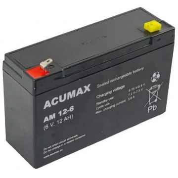 12Ah 6v AM12-6 akumulātors Citi EB1839077511