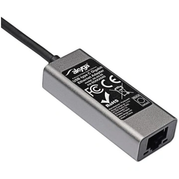 Akyga adapter AK-AD-65 with cable network card USB