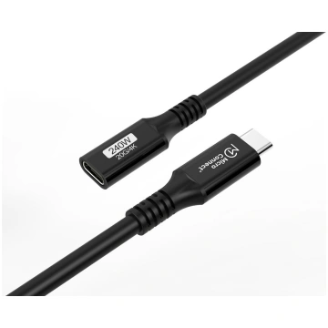 Kabel USB MicroConnect USB-C - USB-C 0.15 m (Premi