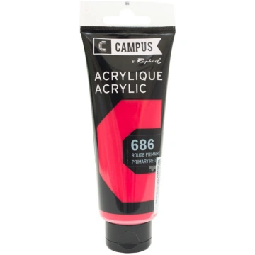 Akrila krāsa Campus 100ml 686 primary red (P)