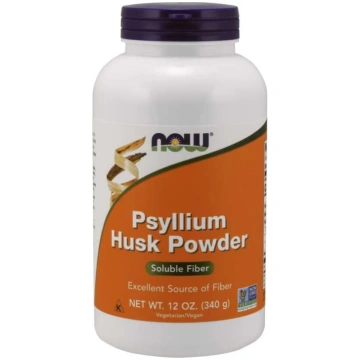 NOW FOODS Psyllium Husk pulveris - Psyllium sēklu 
