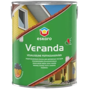 Eskaro VERANDA 0.92L BRŪNA krāsa koka fasādēm