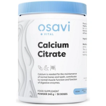 Calcium Citrate Powder Osavi 240 g
