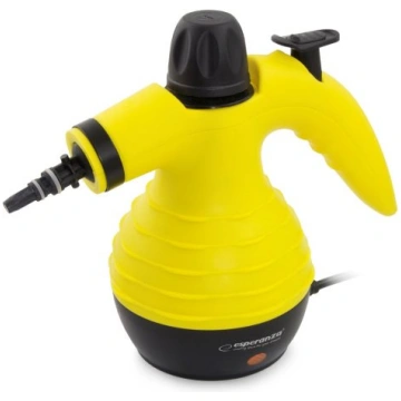 Esperanza EHS001 Steam cleaner 0.35L Black, Yellow