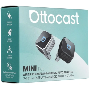 Wireless car adapter OTTOCAST Mini Cube T3 black