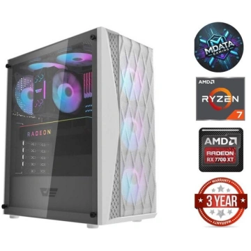 Dators MDATA GAMING Ryzen 7 5800X 64GB 1TB SSD RX