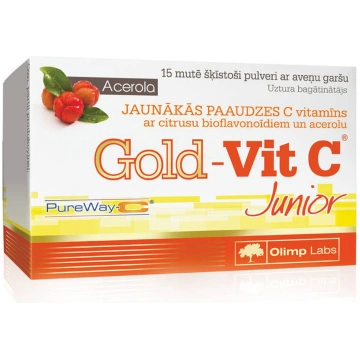 OLIMPLABS Gold C vitamīns Junior pulveris N15