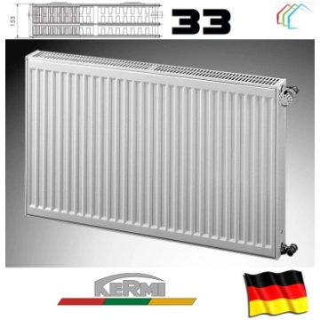 33-500x1400 radiators KERMI sānu pieslēgums