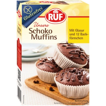 Maisījums šokolādes mafiniem (bez glutēna) 350g