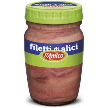 Anšovu filejas D’AMICO, 80g D"AMICO