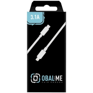 OBAL:ME Fast Charge USB-C/Lightning Cable Uzlādes 