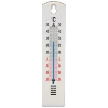 Termometrs istabas balts plastm.20cm