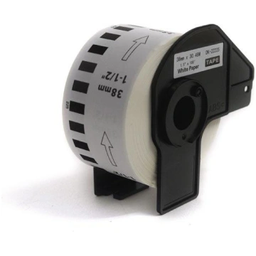 Labels JetWorld Replacement Brother DK Black on Wh