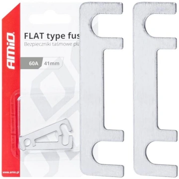 Drošinātāji Car FLAT type fuses 41mm 60A AMIO-0349